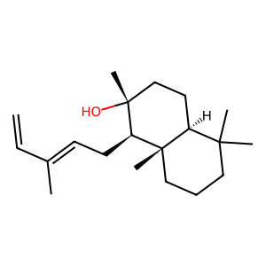 Structure of trans-abienol