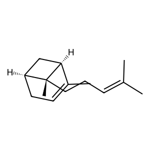 Structure of trans-alpha-bergamatol
