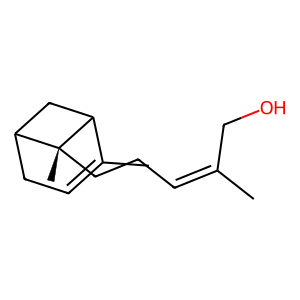 Structure of trans-alpha-bergamotol