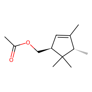 Structure of trans-alpha-necrodyl acetate