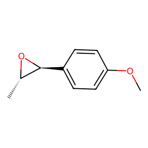 Structure of trans-anethole epoxide