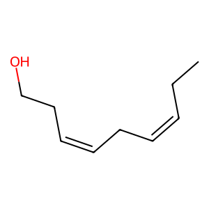 Structure of (z,z)-3,6-nonadienol