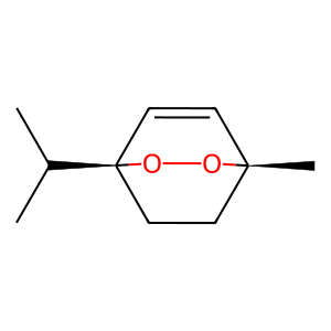 Structure of trans-ascaridole glycol