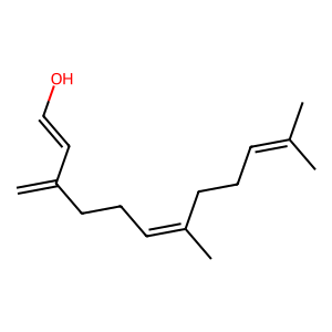 Structure of trans-beta-farnesol