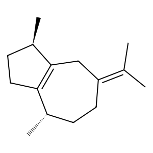 Structure of trans-beta-guaiene