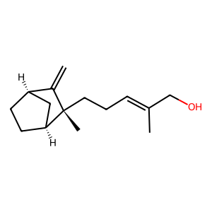 Structure of trans-beta-santalol