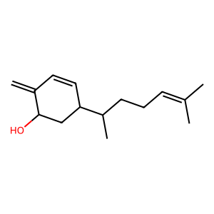 Structure of trans-beta-sesquiphellandrol