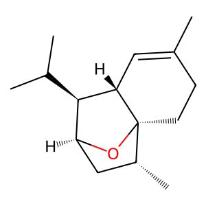 Structure of trans-cadinene ether
