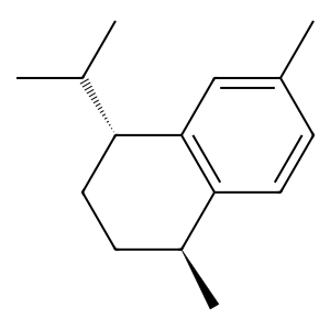 Structure of trans-calamenene