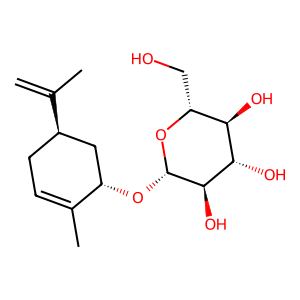 Structure of trans-carveol+cis-calamenene