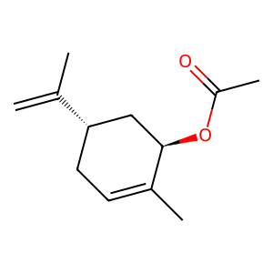 Structure of trans-carvylacetate