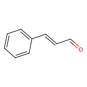 Structure of trans-cinnamaldehyde