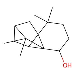 Structure of trans-cycloisolongifol-5-ol