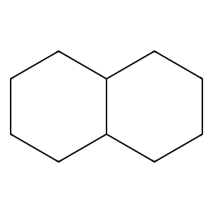 Structure of trans-decalin
