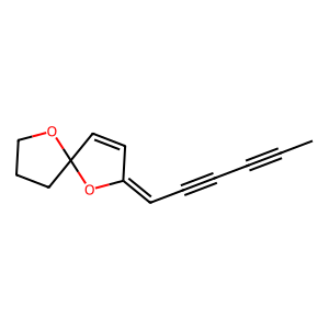Structure of trans-en-yn-bicycloether