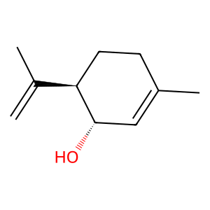 Structure of trans-isopiperitenol