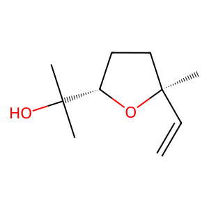 Structure of trans-linalyl oxide