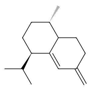 Structure of trans-muurolene-4(14),5-diene