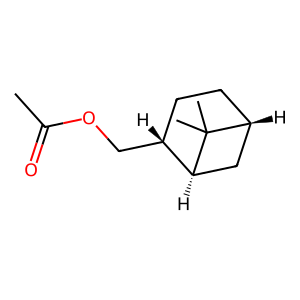 Structure of trans-myrtanol acetate
