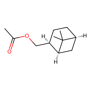 Structure of trans-myrtanyl acetate