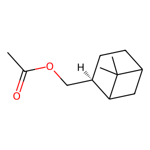 Structure of trans-myrtenol acetate