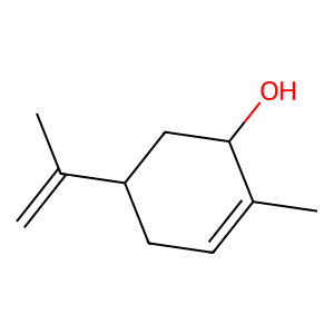 Structure of trans-p-mentha-6,8-dien-2-ol