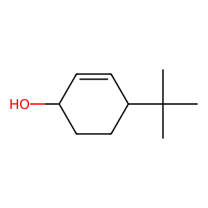 Structure of trans-para-2-menthen-1-ol