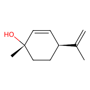 Structure of trans-para-mentha-2,8-dien-1-ol