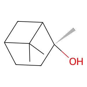 Structure of trans-pinan-2-ol