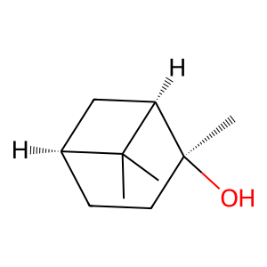 Structure of trans-pinene hydrate