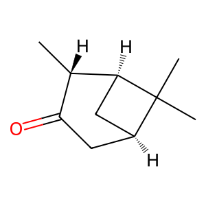 Structure of trans-pinocamphone mono