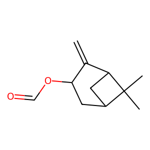 Structure of trans-pinocarvyl formate