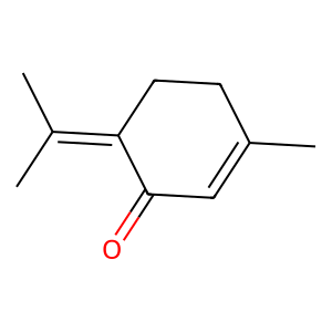 Structure of trans-piperitenone