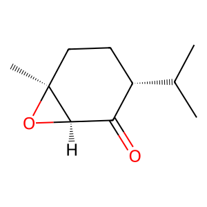 Structure of trans-piperitone oxide