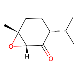 Structure of trans-pipertone epoxide