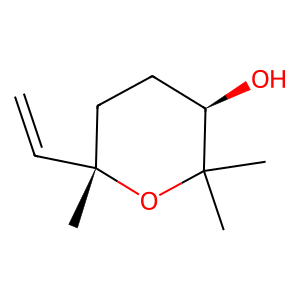 Structure of trans-pyranoid linalool oxide