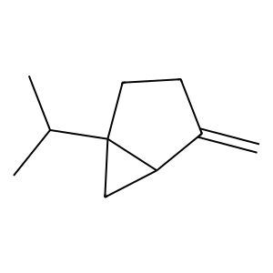 Structure of trans-sabinene