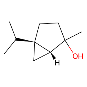 Structure of trans-sabinene hydrate isomer