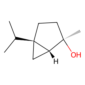 Structure of trans-sabinene idrato