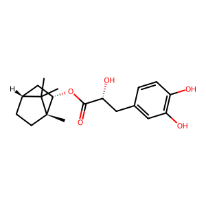 Structure of trans-sabinol+borneol