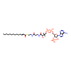 Structure of trans-tetradec-2-enol