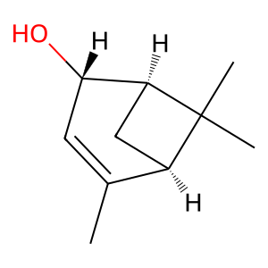 Structure of trans-verbenol