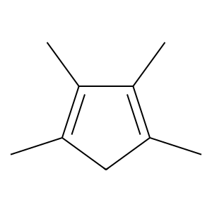 Structure of 1 2 3 6-tetramethyl-bicyclo[2.2.2]octa-2 5-diene