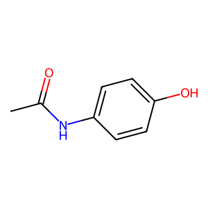 Structure of tymol