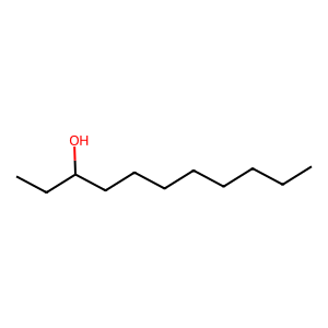 Structure of undecanol-3
