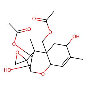 Structure of unk. sesquiterpene alcohol