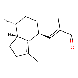 Structure of valerenal