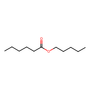 Structure of valerenylhexanoate