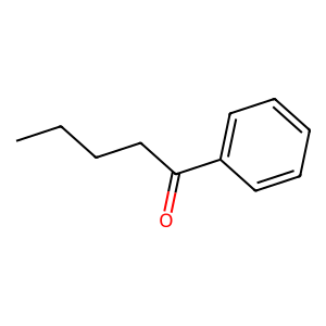 Structure of valerophenone
