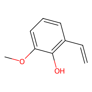 Structure of vinylguaiacol
